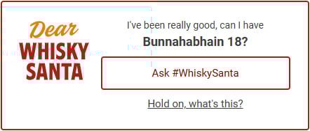 #WhiskySanta example wish button
