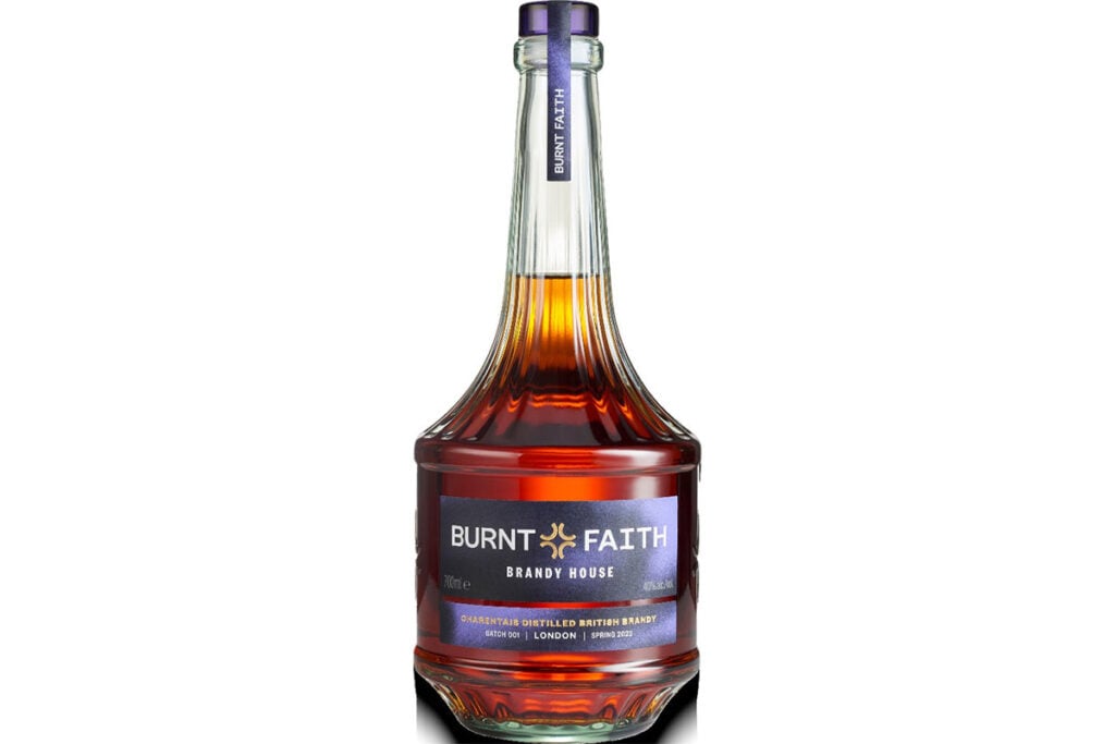 One of our Top 10 brandies for Christmas 2024: Burnt Faith Brandy Batch 001