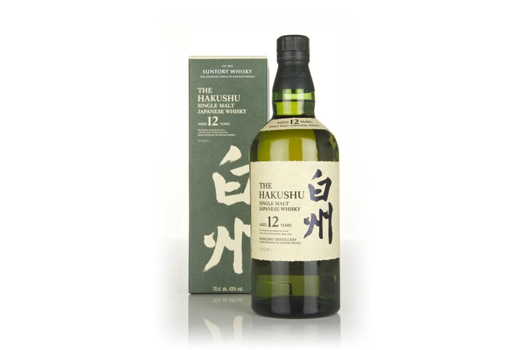 One of our Top 10 smoky whiskies for Christmas 2024 - Hakushu 12 Year Old Whisky