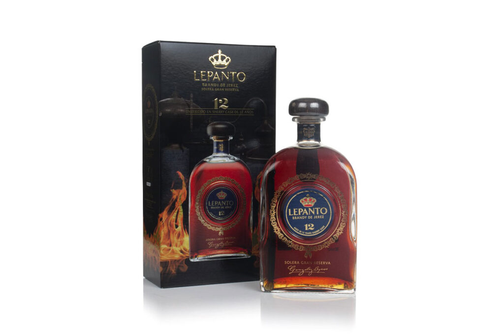 One of our Top 10 brandies for Christmas 2024: Lepanto Solera Gran Reserva Brandy de Jerez