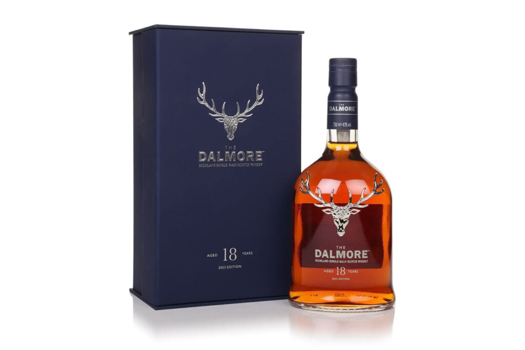 Top 10 New Year’s Eve 2024 Drinks: Dalmore 18 Year Old (2023 Edition) Whisky