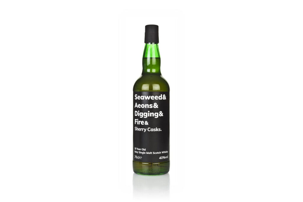 One of our Top 10 whiskies to buy for Christmas 2024: Seaweed & Aeons & Digging & Fire & Sherry Casks 10 Year Old