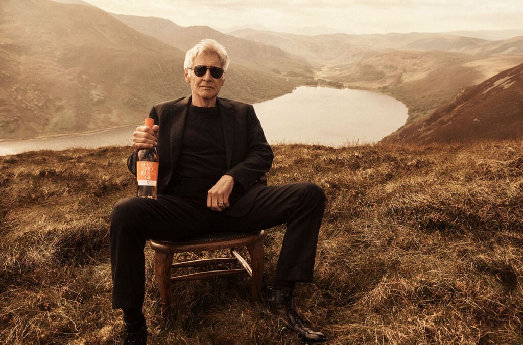 Harrison Ford is the face of Glenmorangie