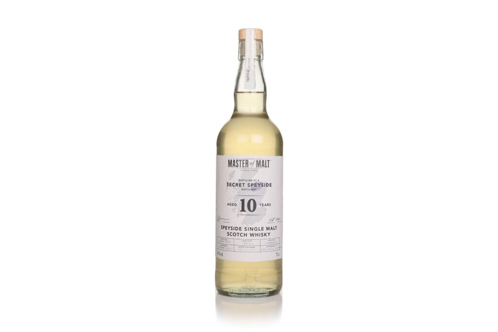 Buy A Secret Speyside Distillery 10 Year Old 2014 Single Cask (Master of Malt) Whisky