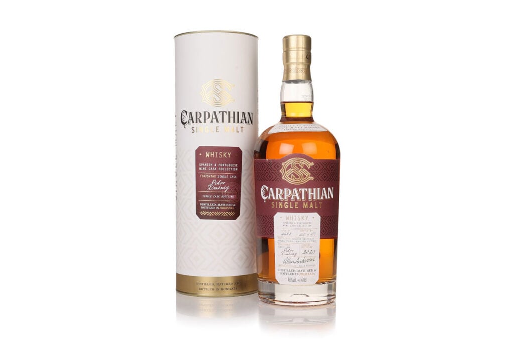 Valentine's Day Drinks to say "PX I love you" with Carpathian Single Malt Pedro Ximénez Cask Finish