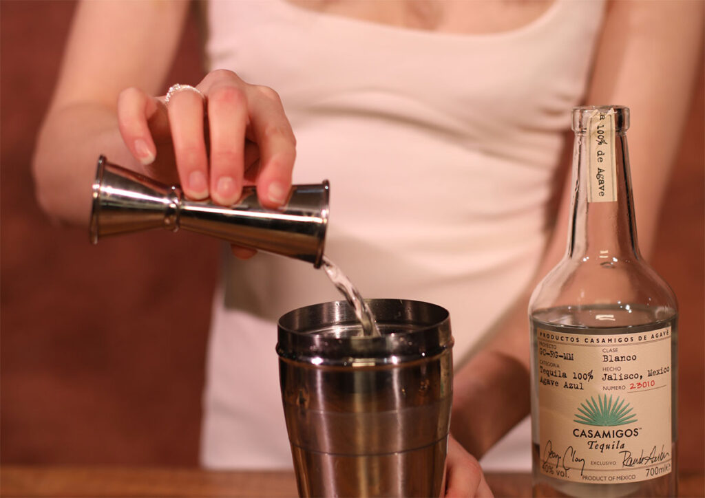 How to make Master of Malt's Casamigos Spicy Cucumber Jalapeño Margarita