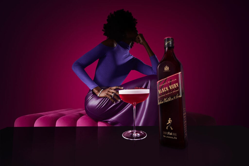 Johnnie Walker Black Ruby was created to be used in cocktails too
