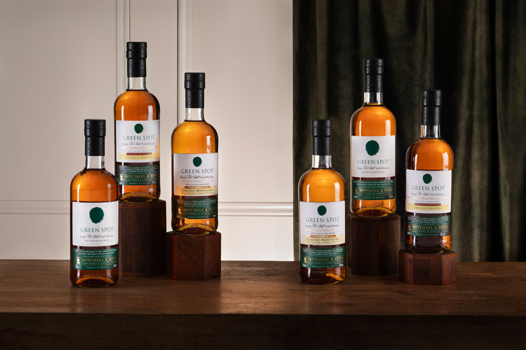 Green Spot Irish whiskeys