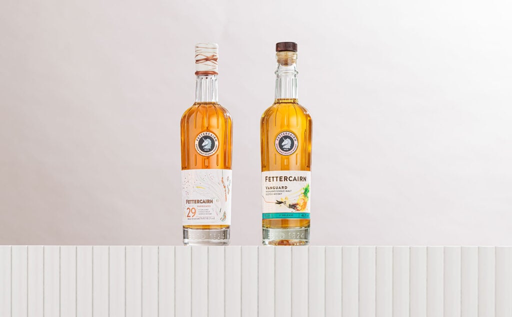 The Fettercairn Vanguard Series available at Master of Malt