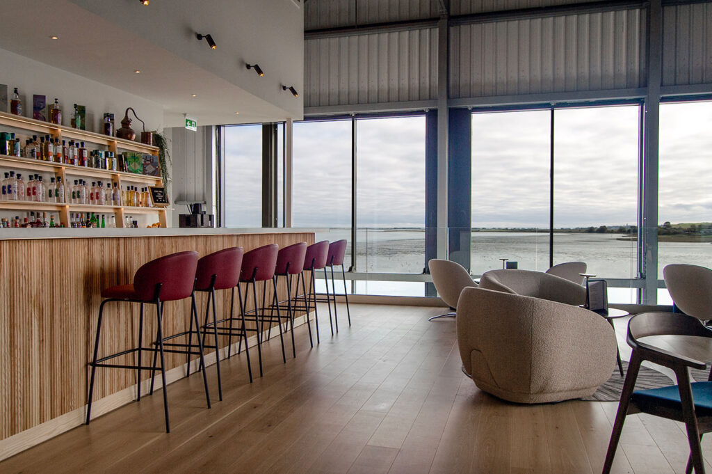 The bar at Eden Mill