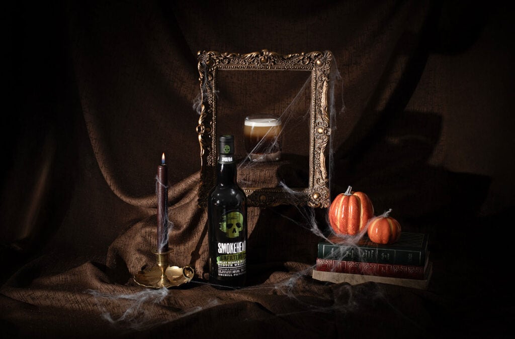 The Smokehead Skull Sour Cocktail for Halloween