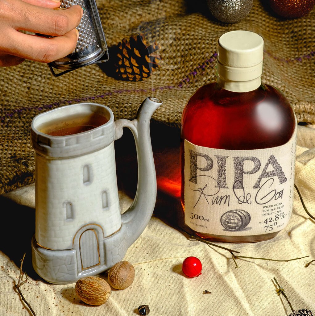 Our Top 10 Rums Under £50 for Christmas includes Pipa Rum de Goa, pictured here in a hot buttered rum