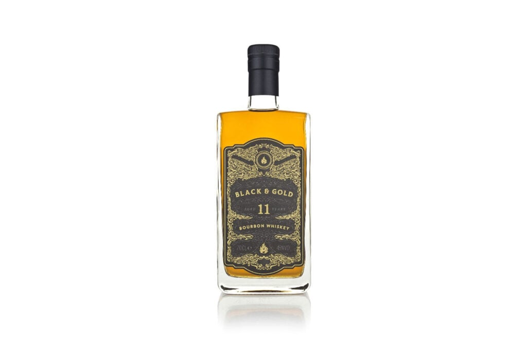 Black & Gold 11 Year Old Bourbon Whiskey, one of the Most Interesting Whisky Gifts to Give This Christmas