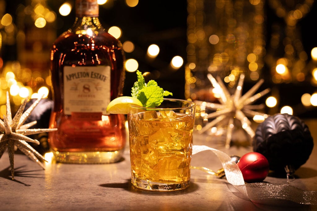 Simple Christmas Cocktails for your Christmas Party: The Gingerbread Mai Tai with Appleton Rum