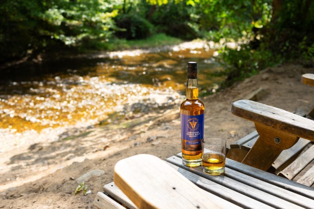 Single Malt from Virginia Distillery by the river