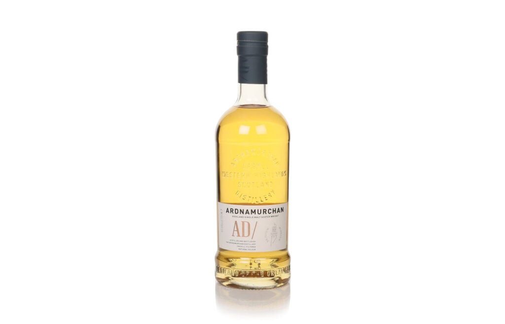 A bottle of Ardnamurchan AD