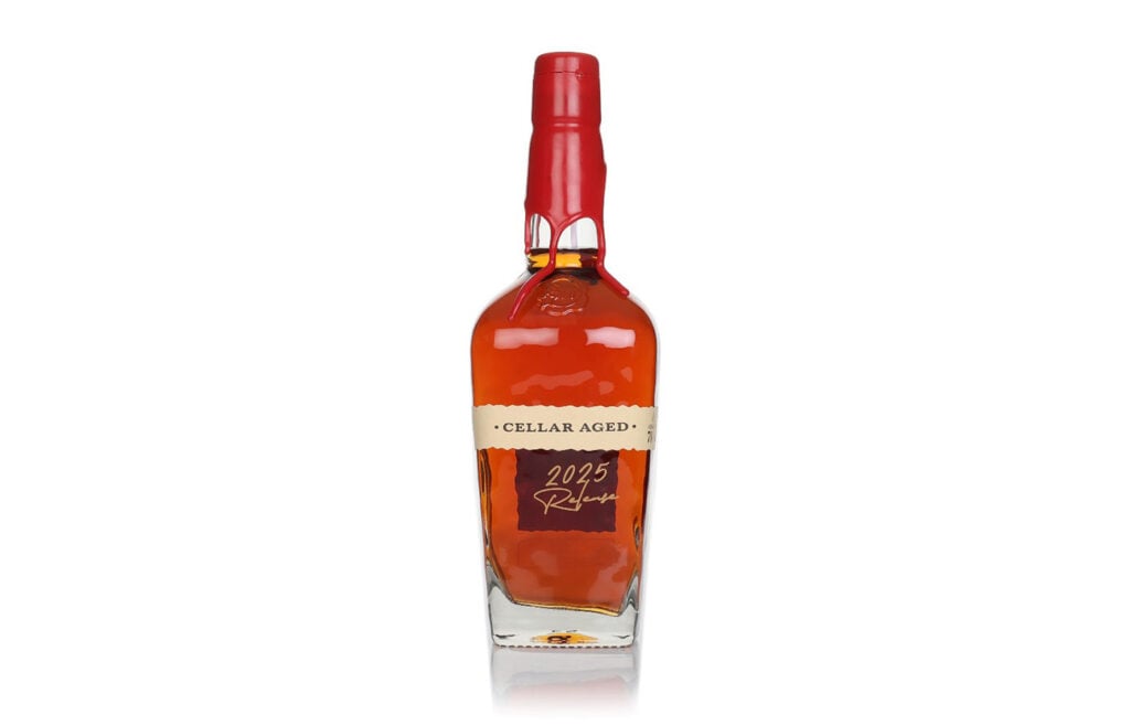 A bottle of Maker's Mark Cellar Aged 2025 Release