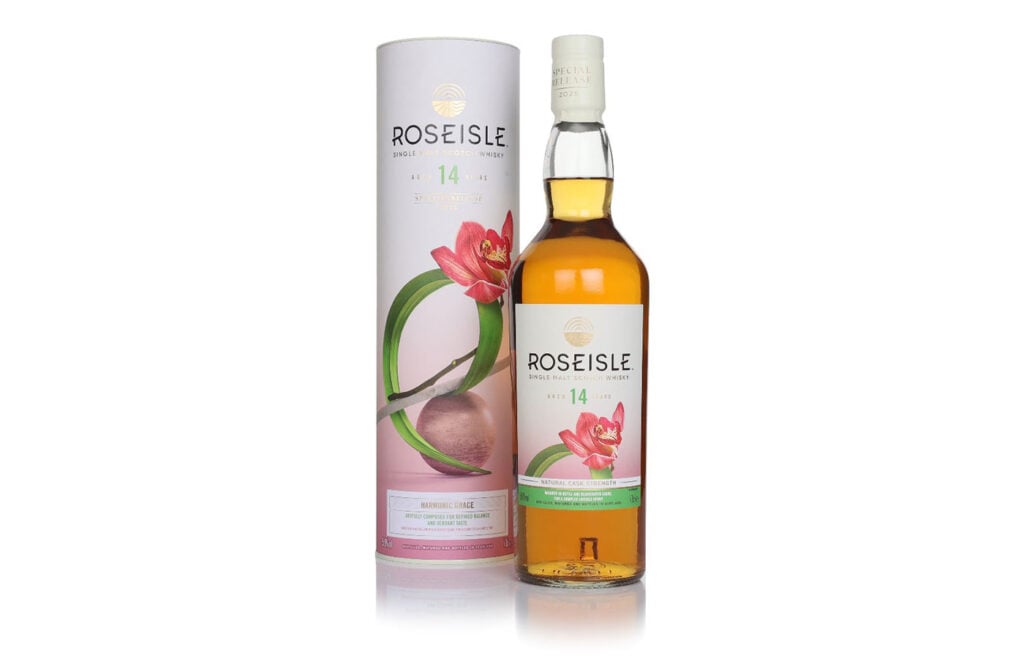 A bottle of Roseisle 14 Year Old (Special Release 2025)
