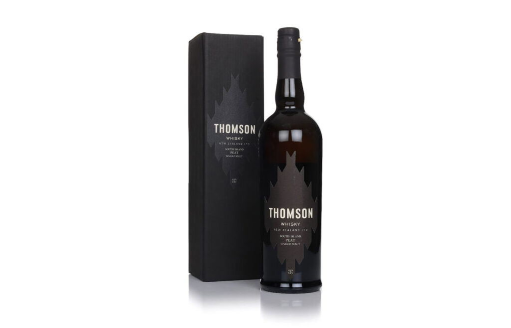A bottle of Thomson South Island Peat