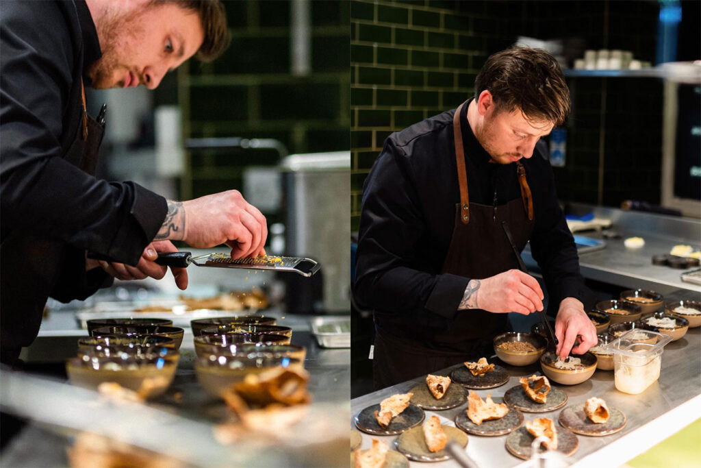 Geamair's chef patron Pawel Sowa