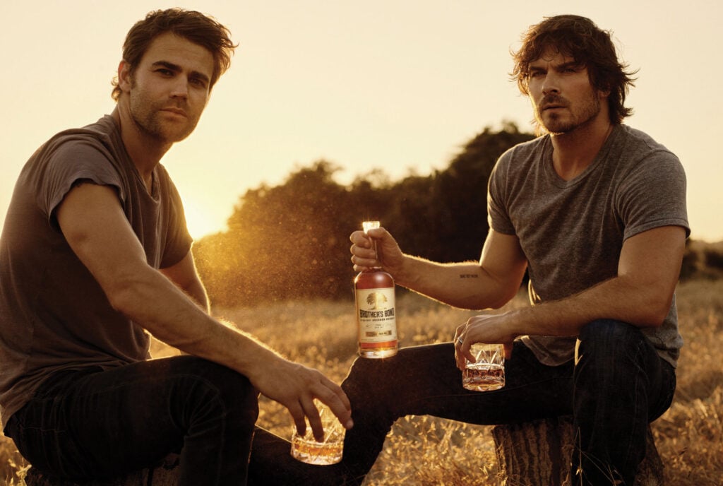 Ian Somerhalder and Paul Wesley, the co-founders of Brother's Bond and stars of The Vampire Diaries