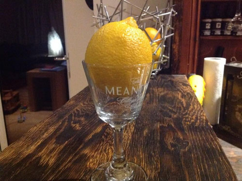 Master of Cocktails Lemon Glass
