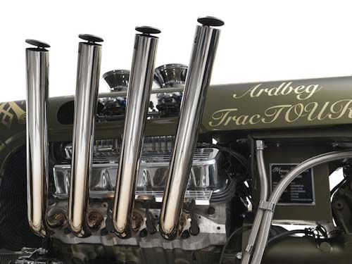 Ardbeg Tractor pipes