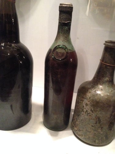 Berry Brothers and Rudd Napoleon's Cognac bottle