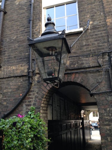 Berry Brothers and Rudd Lantern on Pickering Place