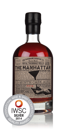 The Handmade Cocktail Company Cask-Aged Manhattan Cocktail IWSC 2014 Silver