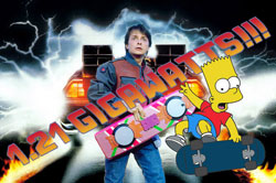 Bart back to the future