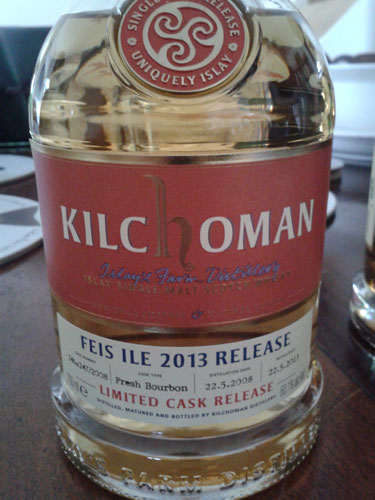 Kilchoman Feis Ile 2013 bottling