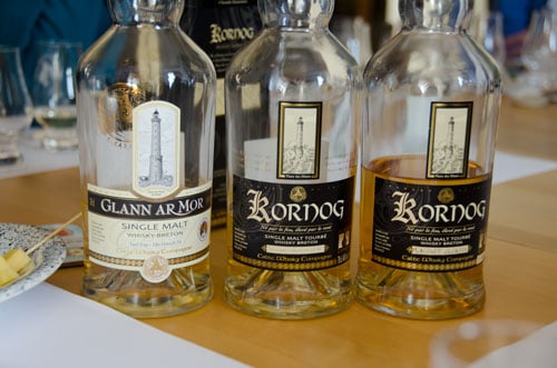 Celtic Whisky tasting - Glenn Ar Mor and Kornog