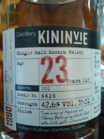 Kininvie Single Malt Whisky