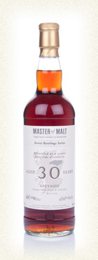  Master of Malt 30 Year Old Speyside 2nd Edition Whisky 