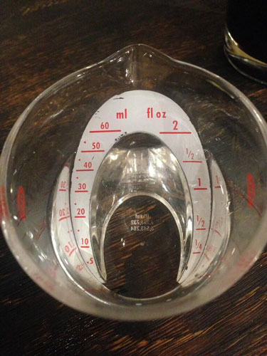 Master of Cocktails Espresso Martini measure coffee distillates