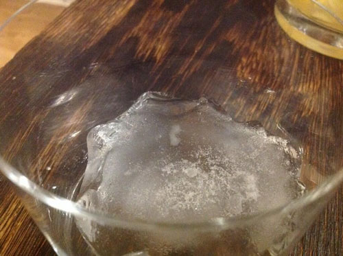 Master of Cocktails tempered ice