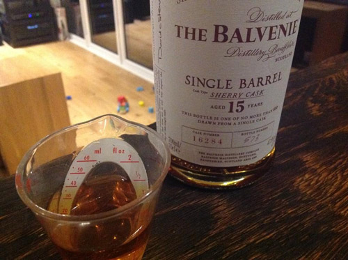 Master of Cocktails Balvenie Whisky