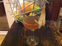 Master of Cocktails Spiced Pear Whiskey Sour