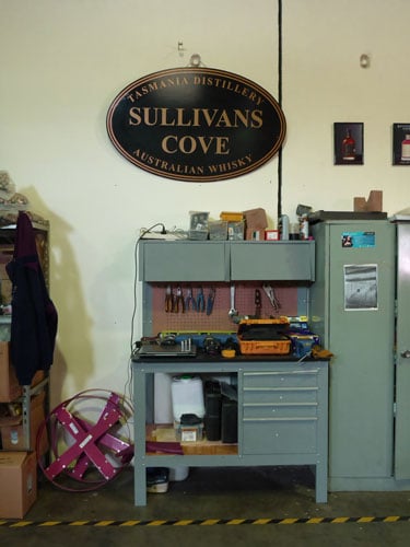 Sullivans Cove equipment