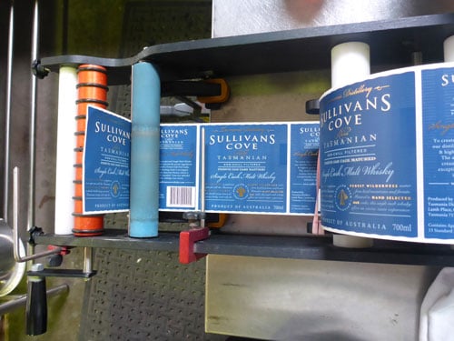 Sullivans Cove French Oak Cask labels