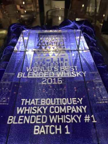 World Drinks Awards World Whiskies Awards 2015