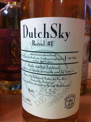dramboree whisky weekend 2013 dutch sky