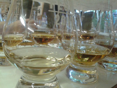 dramboree whisky weekend 2013 tasting glasses