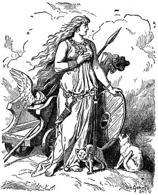 Goddess Freya