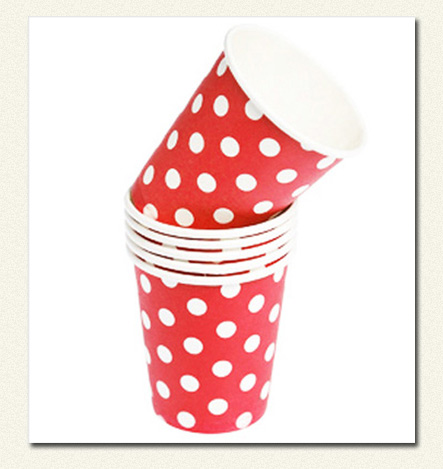 Polkadot Paper Cups