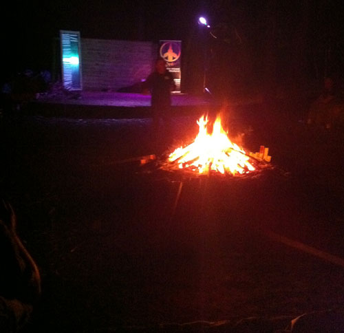 Maltstock campfire