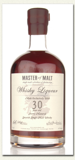 Master of Malt 30 Year Old Speyside Whisky Liqueur 