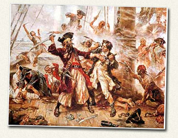 You wouldn't steal a pirate ship.