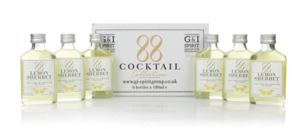 88 Cocktail Lemon Sherbet Gin Cocktail Mix (6 x 100ml) product image